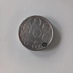 500 f België 1830-1980  zilver, Postzegels en Munten, Zilver, Ophalen of Verzenden, Zilver