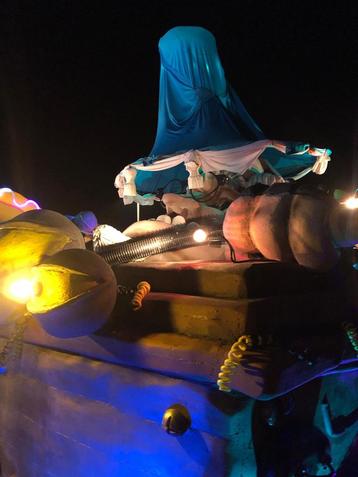Carnavalswagen opbouw koopje beschikbaar voor biedingen
