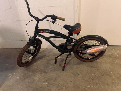 Static Scorpion Jongensfiets 18 inch, Fietsen en Brommers, Fietsen | Jongens, Zo goed als nieuw, 18 inch, Ophalen of Verzenden