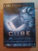 Cube trilogy box 4 dvd special edition, Comme neuf, Coffret, Enlèvement ou Envoi, Slasher