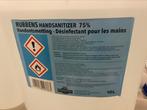3000 liter alcoholische handgel, Enlèvement