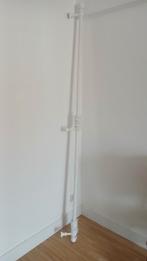 Witte gordijnroede van 222 cm, Huis en Inrichting, Zo goed als nieuw