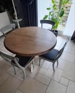 Ronde tafel met 4 stoelen, Huis en Inrichting, Ophalen