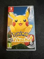 Nintendo Switch Pokémon let’s go Pikachu, Enlèvement ou Envoi, Comme neuf