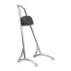 sissybar chroom  met rugsteun  1996-2003 XL Sportster