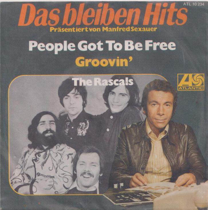The Rascals – People got to be free / Groovin - Single, Cd's en Dvd's, Vinyl Singles, Gebruikt, Single, Pop, 7 inch, Ophalen of Verzenden