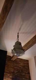 oude fabriekslamp, Ophalen of Verzenden, Gebruikt