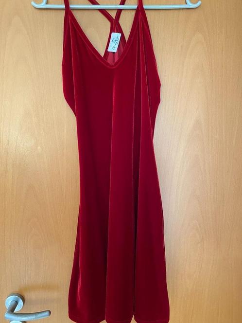 Floeren jurkje rood Corps Sage Paris, Kleding | Dames, Jurken, Zo goed als nieuw, Maat 36 (S), Rood, Boven de knie, Ophalen of Verzenden