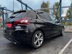 308 GT line 2.0 litre HDI, 0 kg, Cuir et Alcantara, Euro 6, Noir