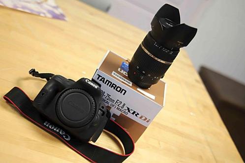 Canon EOS 100D+objectif tamron SP AF 28-75 MM F/2.8 XRDi, TV, Hi-fi & Vidéo, Photo | Lentilles & Objectifs, Comme neuf, Enlèvement ou Envoi