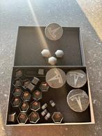 Naafdoppen set Tesla Mat zwart, Enlèvement ou Envoi