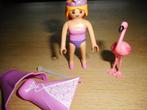 Playmobil - Prinses met flamingo, Ophalen of Verzenden, Zo goed als nieuw, Los Playmobil