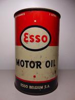 Bidon d'huile moteur Esso (plein), Collections, Marques & Objets publicitaires, Emballage, Utilisé, Enlèvement ou Envoi