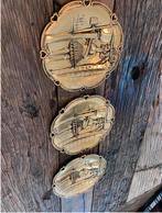 Set van 3 antiek Jean de Nivelles vergulde Jacquemart, Ophalen of Verzenden