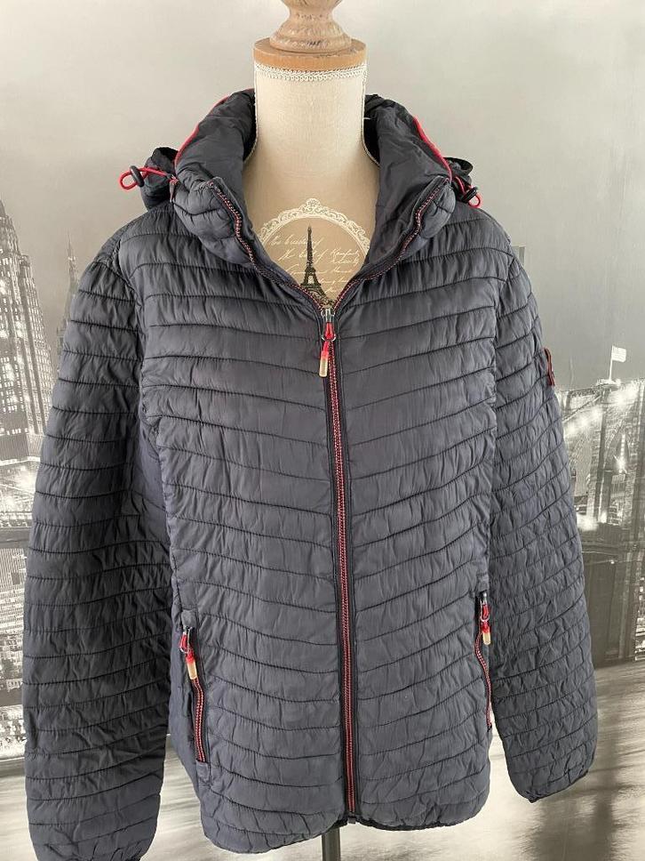 blauw regen jasje Superdry tussenseizoen dames 38, Kleding | Dames, Jassen | Zomer, Gedragen, Maat 38/40 (M), Blauw, Ophalen of Verzenden