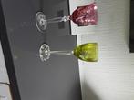 Kristallen glazen en karaffen van val saint lambert, Verzamelen, Ophalen, Zo goed als nieuw, Kristal, Glas of Glazen