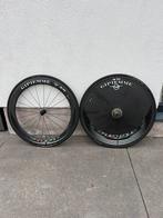 Wielset vol achterwiel met carbon voorwiel GIPIEMME, Fietsen en Brommers, Ophalen, Gebruikt