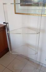 Etagere de coin en plexiglass, Enlèvement, Utilisé
