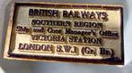 Postzegel van de Britse Spoorwegen, Ophalen of Verzenden, Gebruikt, Trein, Overige typen