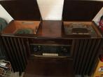 vintage stereokast 1957 Grundig Radio, Vinyl, Platenbands, Audio, Tv en Foto, Ophalen