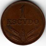 Portugal : 1 Escudo 1969 KM #597 Réf 13953, Enlèvement ou Envoi, Monnaie en vrac, Autres pays