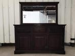 Koloniale dressoir met spiegel. Het kan geleverd worden., Huis en Inrichting, Ophalen, Gebruikt, Met deur(en)