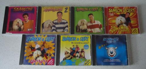 Lot 116 met 7 CD's van Samson & Gert., Cd's en Dvd's, Cd's | Kinderen en Jeugd, Gebruikt, Muziek, Ophalen of Verzenden