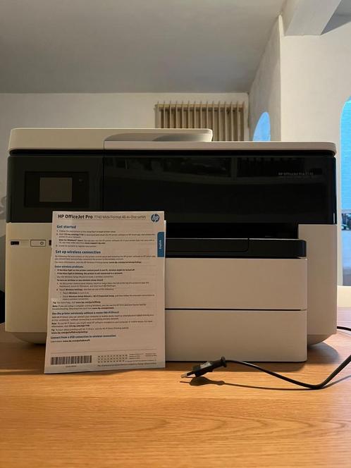 A4-A3 Printer HP (HP OfficeJet Pro 7740 All-in-One), Computers en Software, Printers, Zo goed als nieuw, All-in-one, Inkjetprinter