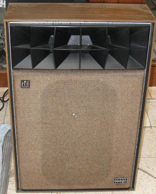 Retro Vintage Grundig HIFI Box 503 Luidsprekers Twee Stuks, Audio, Tv en Foto, Luidsprekerboxen, Gebruikt, Overige typen, 60 tot 120 watt