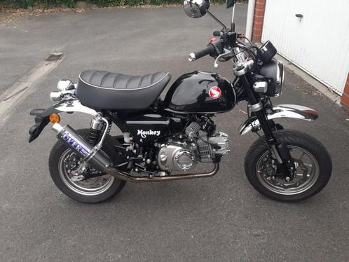 honda monkey 125 zwart tuning, Motoren, Motoren | Honda, Particulier, Toermotor, 11 kW of minder, 1 cilinder, Ophalen