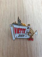 Pin kandidaat prins Aalst carnaval Viette 2009, Verzamelen, Speldjes, Pins en Buttons, Ophalen of Verzenden