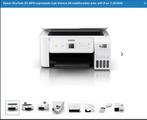 EPSON ET_2876 ECOTANK-printer, Computers en Software, Printers, Ophalen of Verzenden, Zo goed als nieuw, Printer