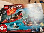 Lego Ninjago final flight of destiny’s bounty 4+, Comme neuf, Ensemble complet, Lego, Enlèvement ou Envoi