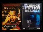 2x DVD Total Recall + Pumping iron 2 - Schwarzenegger, Gebruikt, Ophalen of Verzenden