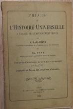 L'histoire universelle a l'usage de l'enseignement moyen - 1, Ophalen of Verzenden, Emile Dony