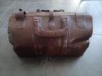 Vintage leren koffer, Gebruikt, 50 tot 60 cm, Leer, Ophalen of Verzenden
