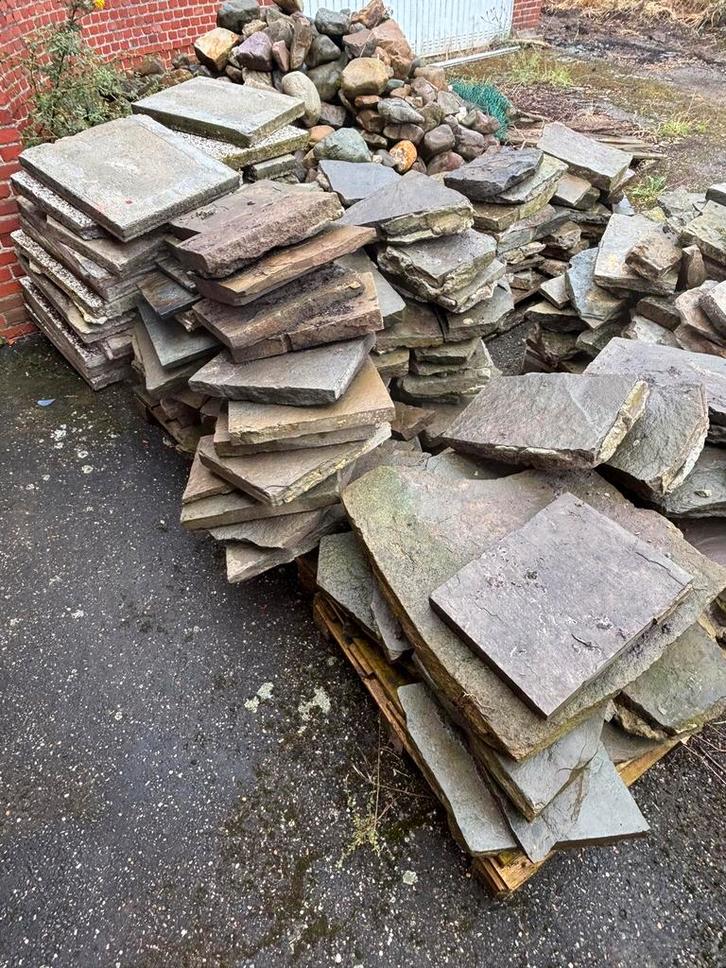 Lei / breuksteen, Doe-het-zelf en Bouw, Tegels, Ophalen