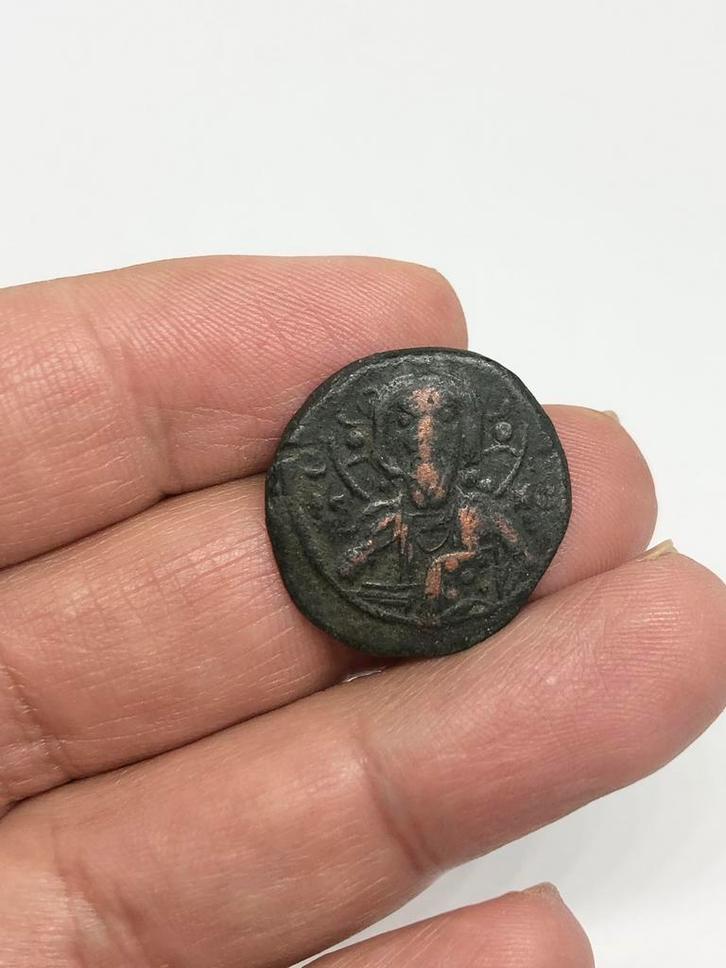 Nikephoros III Botaniates AE follis Constantinopel 1078-1081, Postzegels en Munten, Munten | Europa | Niet-Euromunten, Losse munt