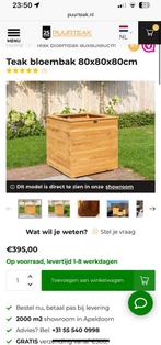 Grande jardiniere PUURTEAK, Enlèvement