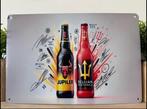 Metalen reclamebord Jupiler, Verzamelen, Biermerken, Ophalen of Verzenden, Nieuw, Reclamebord, Plaat of Schild, Jupiler