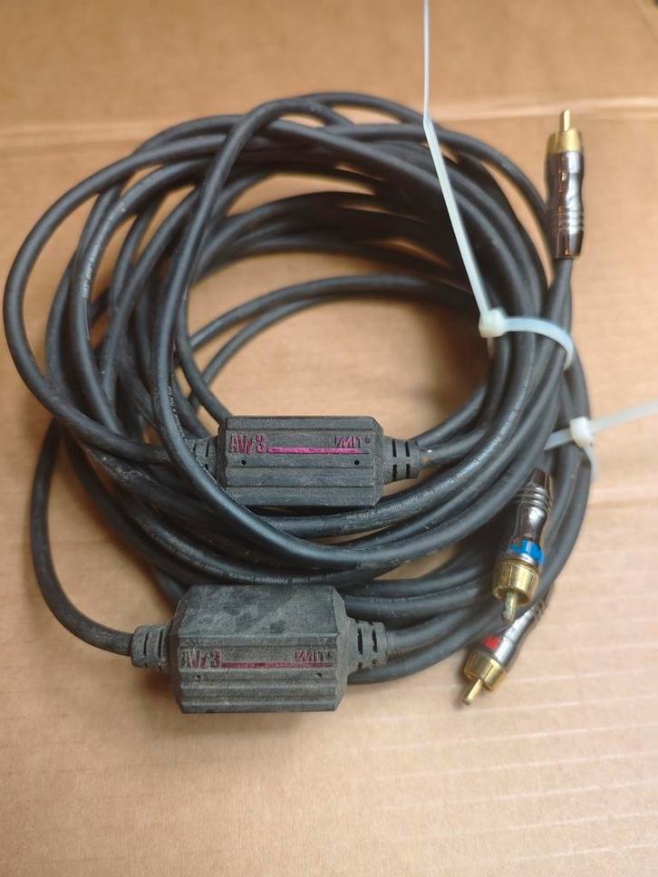 MIT AVTi3 High-End Interlink (RCA-RCA) - 5 Meter, Audio, Tv en Foto, Audiokabels en Televisiekabels, Gebruikt, Ophalen of Verzenden
