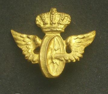 Insigne à attaches plates du chemin de fer de l'état belge beschikbaar voor biedingen