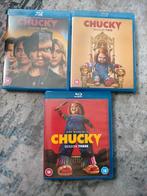 Blu-ray Chucky compl serie 1 -3 aangeboden, Ophalen of Verzenden, Zo goed als nieuw, Horror