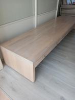 Massief houten tafel met lades, Huis en Inrichting, Kasten | Wandmeubels, Ophalen of Verzenden, Zo goed als nieuw, Met lade(s)