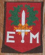 Mouw embleem 7 December divisie EM Nederlands Leger, Verzamelen, Embleem of Badge, Overige soorten, Ophalen of Verzenden