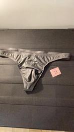 String gris effet cuir pour homme, Envoi, Gris, Slip