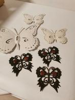 Set van 6 metalen vlinders, Ophalen of Verzenden, Nieuw