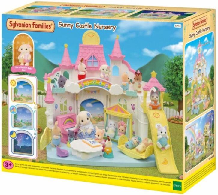 Neuf - Sylvanian La crèche ensoleillée (5743), Kinderen en Baby's, Speelgoed | Poppen, Nieuw, Ophalen of Verzenden