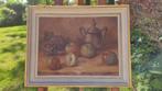 Antiek stilleven geschilderd ca. 1950 olieverf, Antiek en Kunst, Ophalen of Verzenden