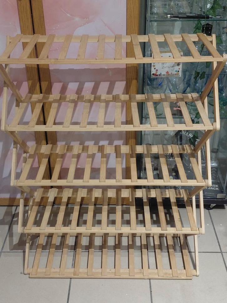 Étagère à chaussures pliable, Maison & Meubles, Armoires | Armoires à chaussures, Enlèvement